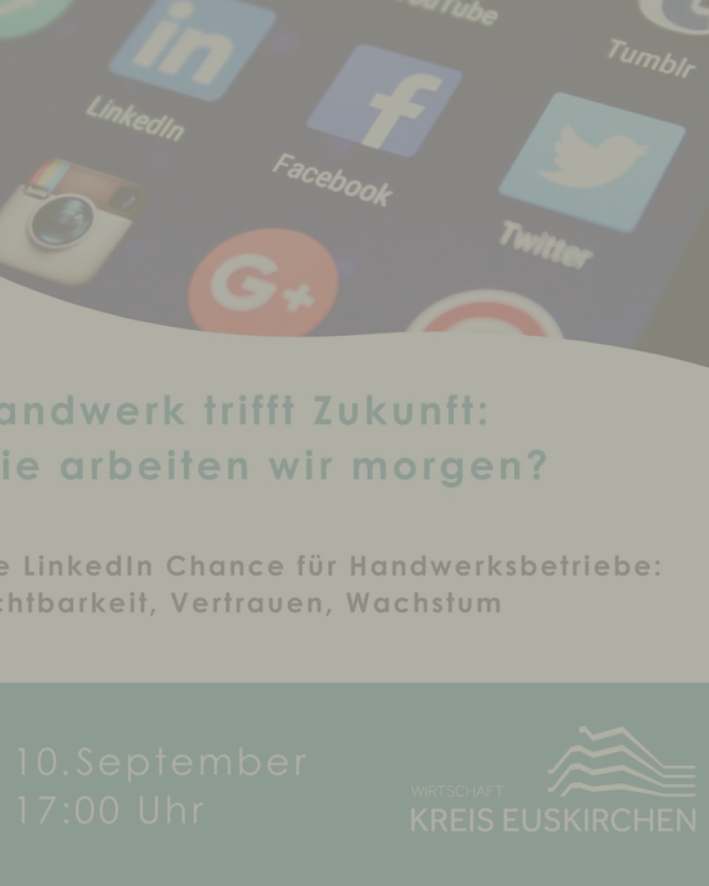 Handwerk trifft Zukunft: Wie arbeiten wir morgen?